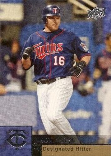 #233 Jason Kubel - Minnesota Twins - 2009 Upper Deck Baseball