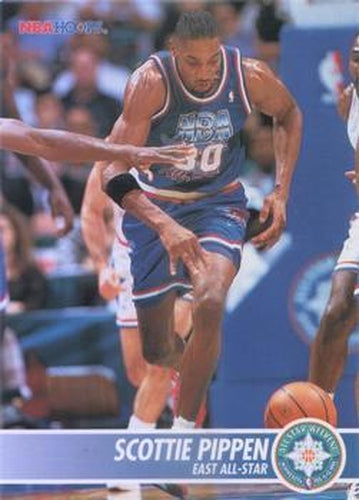 #233 Scottie Pippen - Chicago Bulls - 1994-95 Hoops Basketball