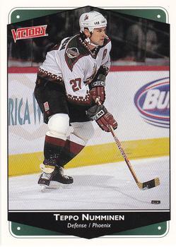 #233 Teppo Numminen - Phoenix Coyotes - 1999-00 Upper Deck Victory Hockey