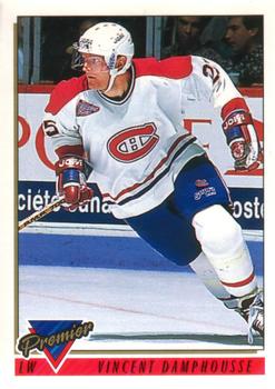 #233 Vincent Damphousse - Montreal Canadiens - 1993-94 O-Pee-Chee Premier Hockey