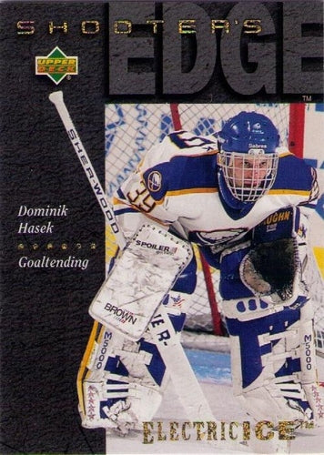 #233 Dominik Hasek - Buffalo Sabres - 1994-95 Upper Deck Hockey - Electric Ice