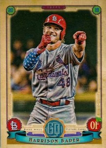 #233b Harrison Bader - St. Louis Cardinals - 2019 Topps Gypsy Queen Baseball