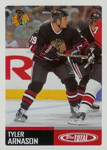 #234 Tyler Arnason - Chicago Blackhawks - 2002-03 Topps Total Hockey