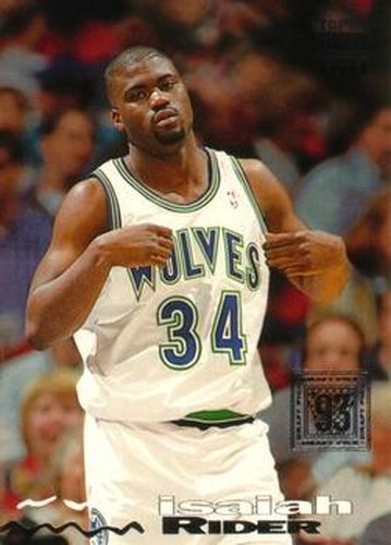 #234 Isaiah Rider - Minnesota Timberwolves - 1993-94 Stadium Club Basketball