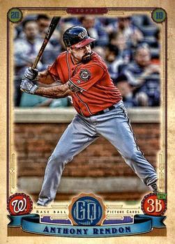 #234 Anthony Rendon - Washington Nationals - 2019 Topps Gypsy Queen Baseball