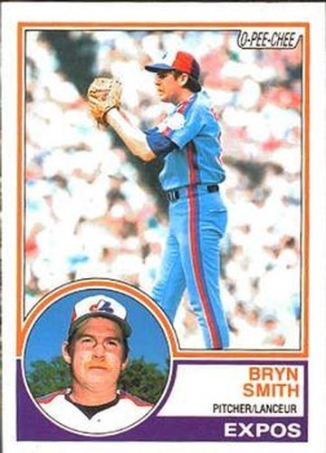 #234 Bryn Smith - Montreal Expos - 1983 O-Pee-Chee Baseball