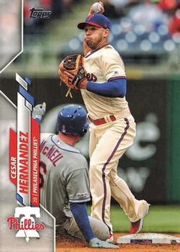 #234 Cesar Hernandez - Philadelphia Phillies - 2020 Topps Baseball