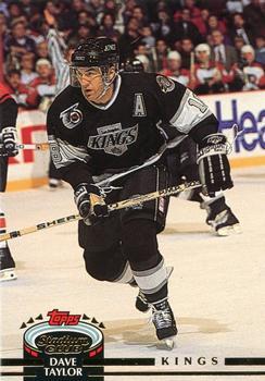 #234 Dave Taylor - Los Angeles Kings - 1992-93 Stadium Club Hockey