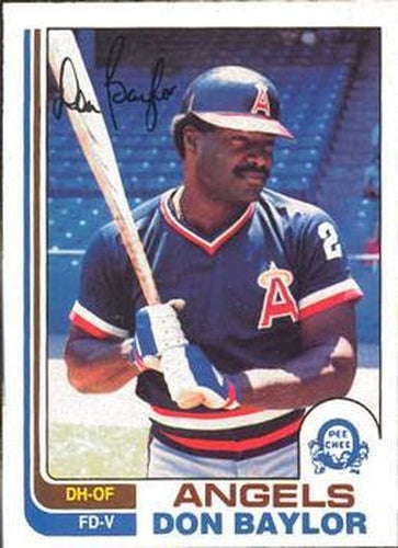 #234 Don Baylor - California Angels - 1982 O-Pee-Chee Baseball