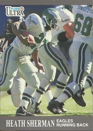 #234 Heath Sherman - Philadelphia Eagles - 1991 Ultra Football