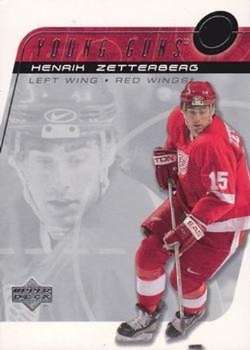 #234 Henrik Zetterberg - Detroit Red Wings - 2002-03 Upper Deck Hockey