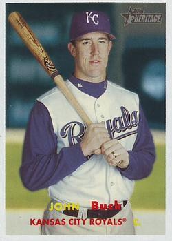 #234 John Buck - Kansas City Royals - 2006 Topps Heritage Baseball