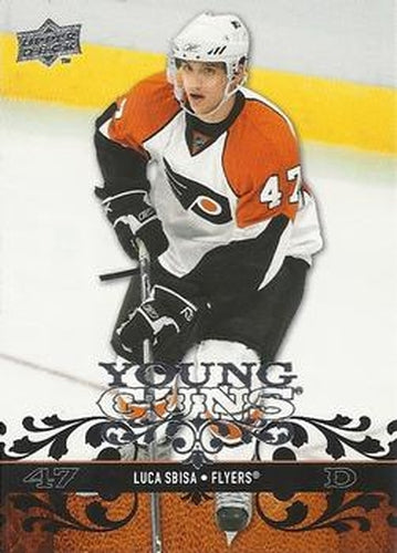 #234 Luca Sbisa - Philadelphia Flyers - 2008-09 Upper Deck Hockey