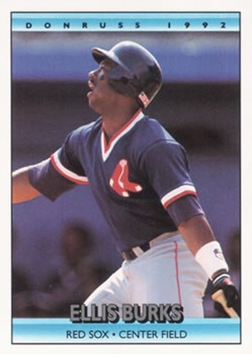 #234 Ellis Burks - Boston Red Sox - 1992 Donruss Baseball