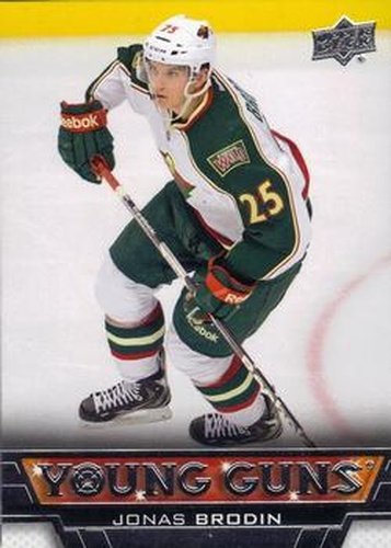 #234 Jonas Brodin - Minnesota Wild - 2013-14 Upper Deck Hockey