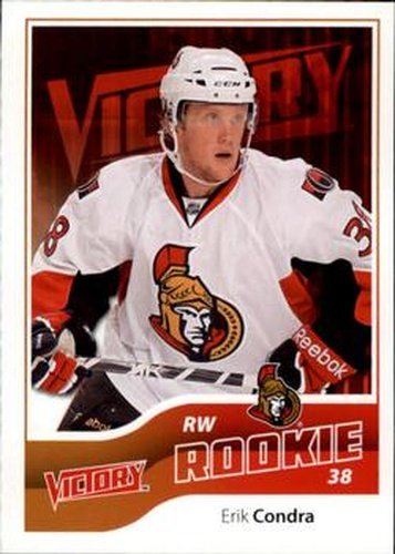 #234 Erik Condra - Ottawa Senators - 2011-12 Upper Deck Victory Hockey