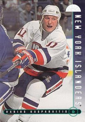 #235 Darius Kasparaitis - New York Islanders - 1995-96 Leaf Hockey