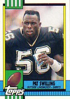 #235 Pat Swilling - New Orleans Saints - 1990 Topps Football