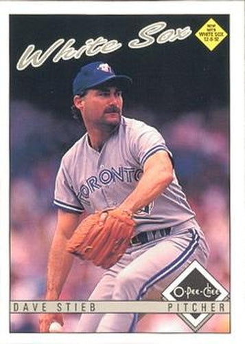 #235 Dave Stieb - Chicago White Sox - 1993 O-Pee-Chee Baseball