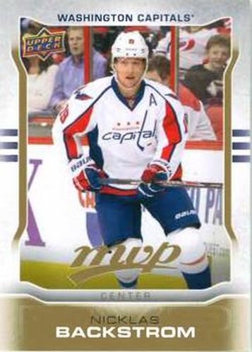 #235 Nicklas Backstrom - Washington Capitals - 2014-15 Upper Deck MVP Hockey