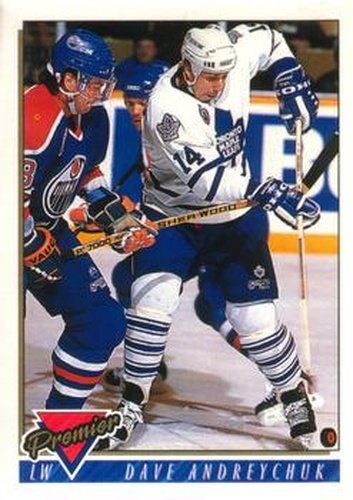 #235 Dave Andreychuk - Toronto Maple Leafs - 1993-94 O-Pee-Chee Premier Hockey