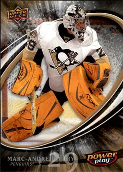 #235 Marc-Andre Fleury - Pittsburgh Penguins - 2008-09 Upper Deck Power Play Box Set Hockey