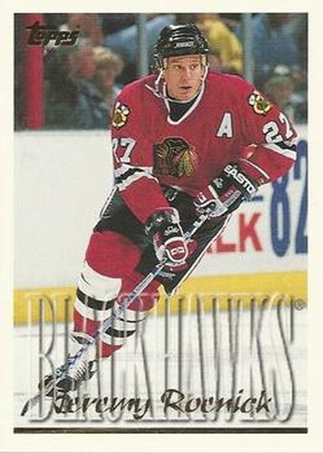 #235 Jeremy Roenick - Chicago Blackhawks - 1995-96 Topps Hockey