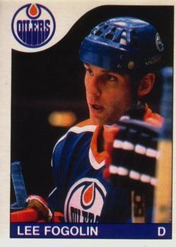 #235 Lee Fogolin - Edmonton Oilers - 1985-86 O-Pee-Chee Hockey