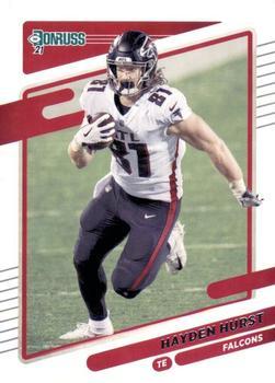 #235 Hayden Hurst - Atlanta Falcons - 2021 Donruss Football