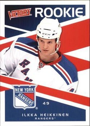 #235 Ilkka Heikkinen - New York Rangers - 2010-11 Upper Deck Victory Hockey