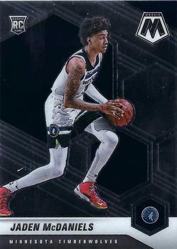 #235 Jaden McDaniels - Minnesota Timberwolves - 2020-21 Panini Mosaic Basketball