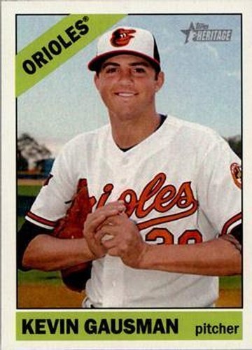 #235 Kevin Gausman - Baltimore Orioles - 2015 Topps Heritage Baseball