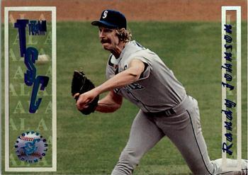 #235 Randy Johnson - Seattle Mariners - 1996 Stadium Club Baseball