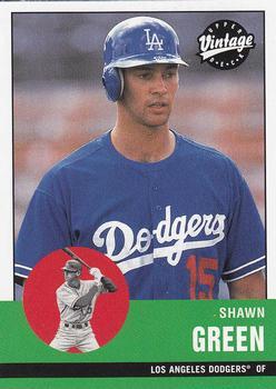 #235 Shawn Green - Los Angeles Dodgers - 2001 Upper Deck Vintage Baseball