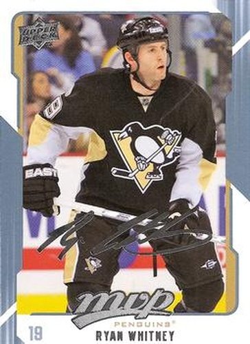 #235 Ryan Whitney - Pittsburgh Penguins - 2008-09 Upper Deck MVP Hockey