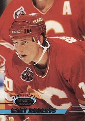 #235 Gary Roberts - Calgary Flames - 1993-94 Stadium Club Hockey