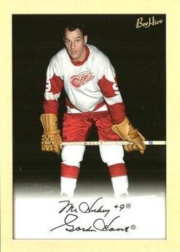 #235 Gordie Howe - Detroit Red Wings - 2005-06 Upper Deck Beehive Hockey