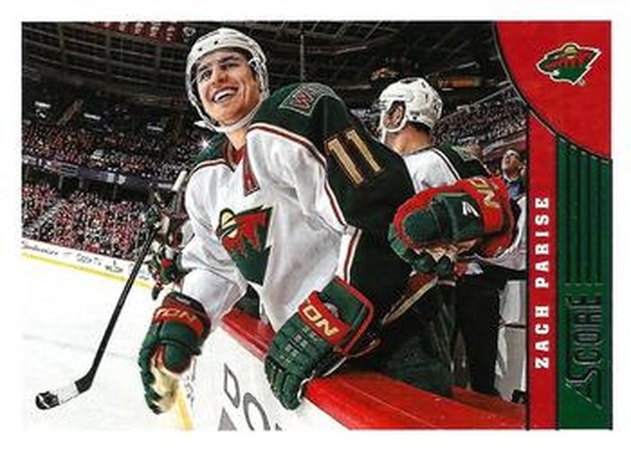 #235 Zach Parise - Minnesota Wild - 2013-14 Score Hockey