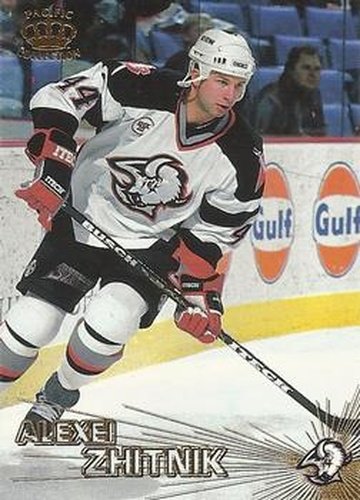 #236 Alexei Zhitnik - Buffalo Sabres - 1997-98 Pacific Crown Hockey
