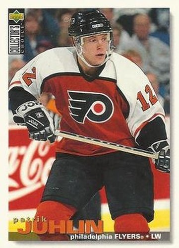 #236 Patrik Juhlin - Philadelphia Flyers - 1995-96 Collector's Choice Hockey