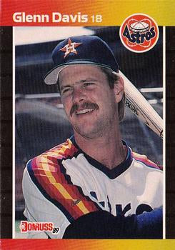 #236 Glenn Davis - Houston Astros - 1989 Donruss Baseball