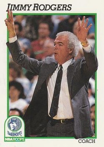 #236 Jimmy Rodgers - Minnesota Timberwolves - 1991-92 Hoops Basketball