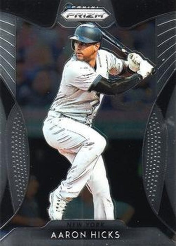 #236 Aaron Hicks - New York Yankees - 2019 Panini Prizm Baseball