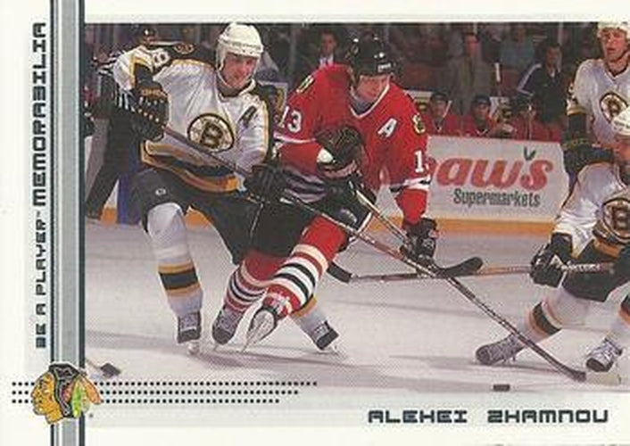 #236 Alexei Zhamnov - Chicago Blackhawks - 2000-01 Be a Player Memorabilia Hockey