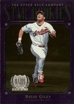 #236 Brian Giles - Cleveland Indians - 1997 Upper Deck Baseball