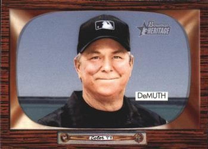 #236 Dana DeMuth - - 2004 Bowman Heritage Baseball