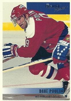 #236 Dave Poulin - Washington Capitals - 1994-95 Topps Premier Hockey