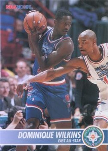#236 Dominique Wilkins - Atlanta Hawks - 1994-95 Hoops Basketball