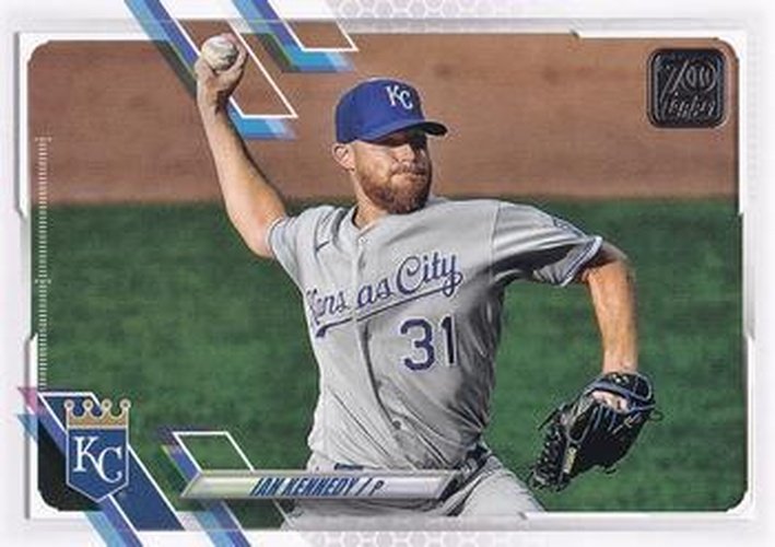 #236 Ian Kennedy - Kansas City Royals - 2021 Topps Baseball