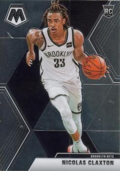 #236 Nicolas Claxton - Brooklyn Nets - 2019-20 Panini Mosaic Basketball